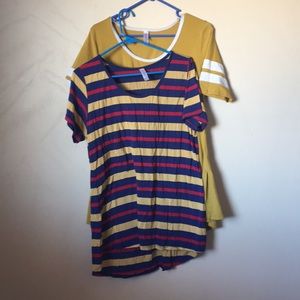 LuLaRoe Perfect tee and Classic tee